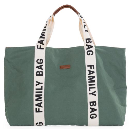 Geanta Childhome Family Bag Signature Verde 1 Geanta Childhome Family Bag Signature Verde