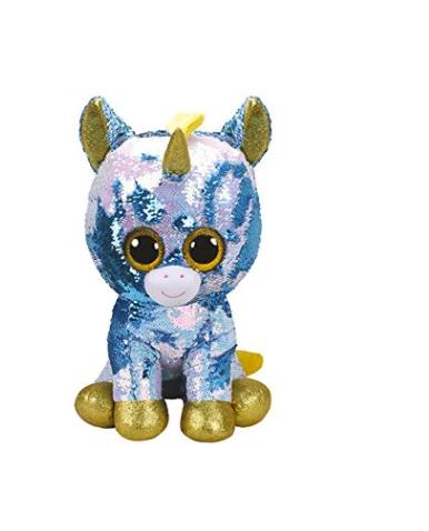 Unicorn alb cu paiete de plus Ty, 42 cm, Boos 1 Unicorn alb cu paiete de plus Ty, 42 cm, Boos