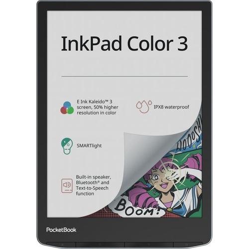 eBook Reader PocketBook Inkpad Color 3, Ecran E-Ink 7.8inch, 300ppi, 1GB RAM, 32GB Flash, Linux, Wi-Fi, Bluetooth (Negru) 1 eBook Reader PocketBook Inkpad Color 3, Ecran E-Ink 7.8inch, 300ppi, 1GB RAM, 32GB Flash, Linux, Wi-Fi, Bluetooth (Negru)