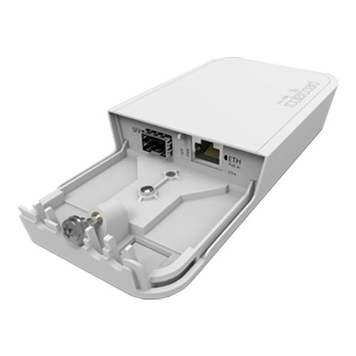 Convertor fibra-cupru Gigabit, carcasa de exterior, PoE in - Mikrotik RBFTC11 1 Convertor fibra-cupru Gigabit, carcasa de exterior, PoE in - Mikrotik RBFTC11