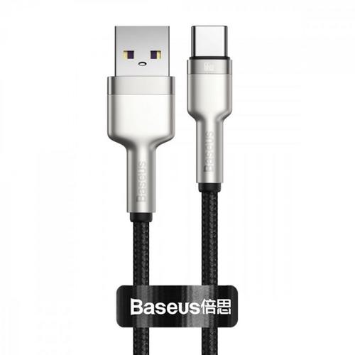 Cablu de date Baseus Cafule CAKF000001, 66 W, USB / USB Type-C, 0.25 m (Negru) 1 Cablu de date Baseus Cafule CAKF000001, 66 W, USB / USB Type-C, 0.25 m (Negru)