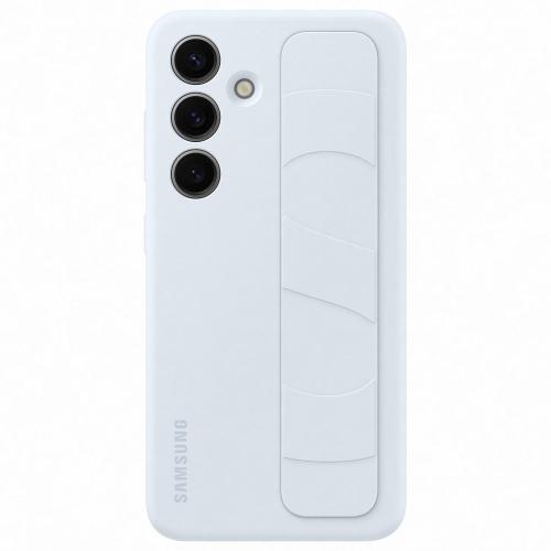 Husa de protectie Samsung Standing Grip Case pentru Galaxy S24, LIGHT BLUE 1 Husa de protectie Samsung Standing Grip Case pentru Galaxy S24, LIGHT BLUE