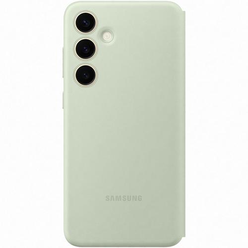 Husa de protectie Samsung Smart View Wallet Case pentru Galaxy S24+, LIGHT GREEN 1 Husa de protectie Samsung Smart View Wallet Case pentru Galaxy S24+, LIGHT GREEN