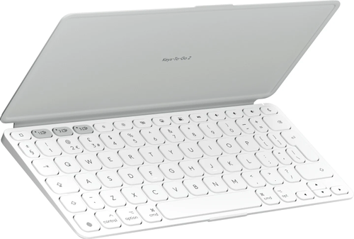 Tastatura Wireless LOGITECH Keys-To-Go 2, Bluetooth, Compatibil macOS, Layout US International (Gri)
