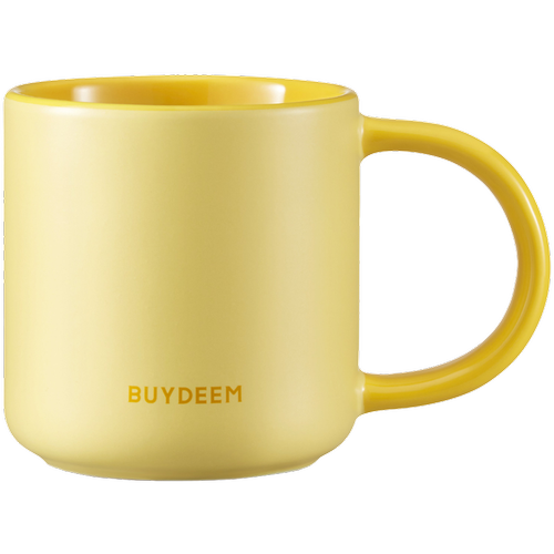 Cana ceramica BUYDEEM CD1018-MY, 300 ml (Galben) 1 Cana ceramica BUYDEEM CD1018-MY, 300 ml (Galben)