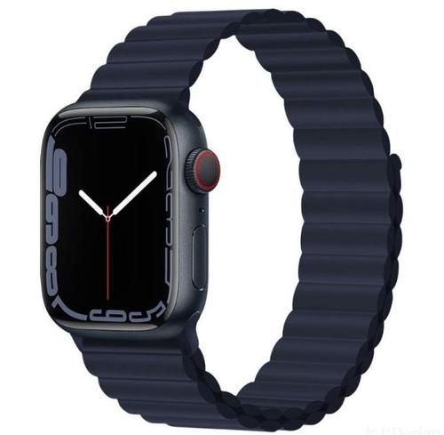Curea smartwatch Devia Deluxe Series Sport 3 pentru Apple Watch 42 mm / 44 mm / 45 mm (Indigo)