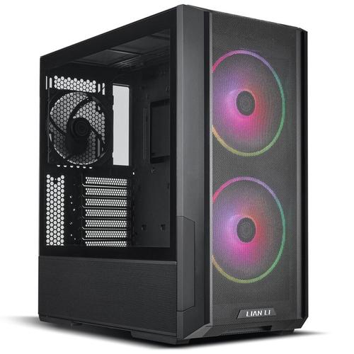 Carcasa Lian Li LANCOOL 216, Tempered Glass, Mid-Tower, fara sursa, ARGB, Negru 1 Carcasa Lian Li LANCOOL 216, Tempered Glass, Mid-Tower, fara sursa, ARGB, Negru