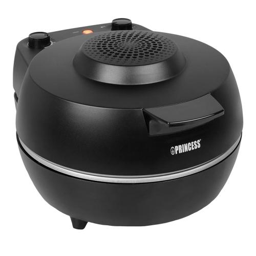 Aparat electric pizza Princess Pro, cu piatra, 1200W, Negru 1 Aparat electric pizza Princess Pro, cu piatra, 1200W, Negru