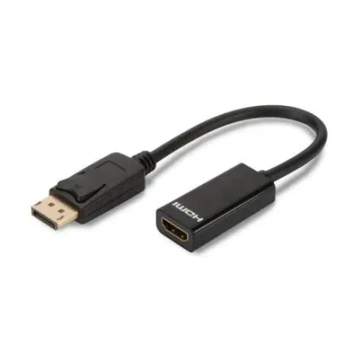 Adaptor Assman AK-340400-001-S, DisplayPort - HDMI , 0.15 m 1 Adaptor Assman AK-340400-001-S, DisplayPort - HDMI , 0.15 m