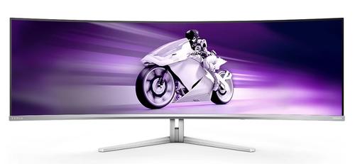 Monitor Gaming QD OLED Philips 48.9inch 49M2C8900/00, Dual QHD (5120 x 1440), HDMI, DisplayPort, Ecran curbat, 240 Hz, 0.03 ms (Argintiu) 1 Monitor Gaming QD OLED Philips 48.9inch 49M2C8900/00, Dual QHD (5120 x 1440), HDMI, DisplayPort, Ecran curbat, 240 Hz, 0.03 ms (Argintiu)