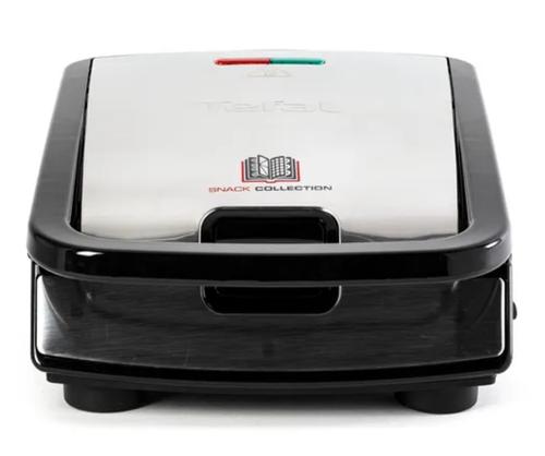 Sandwich maker multifuncţional SNACK COLLECTION TEFAL SW853D12, 700 W, 2 seturi de plăci interschimbabile, sandwich şi vafe, otel inoxidabil (Negru/Argintiu) 1 Sandwich maker multifuncţional SNACK COLLECTION TEFAL SW853D12, 700 W, 2 seturi de plăci interschimbabile, sandwich şi vafe, otel inoxidabil (Negru/Argintiu)