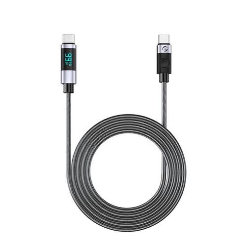 Cablu USB Orico LDC2C 100W USB Type-C - USB Type-C 2m, cu display 1 Cablu USB Orico LDC2C 100W USB Type-C - USB Type-C 2m, cu display