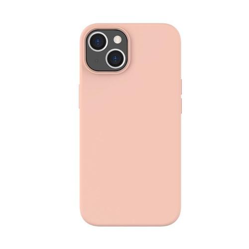 Husa de protectie Lemontti Liquid Silicon MagCharge pentru iPhone 14, Coral 1 Husa de protectie Lemontti Liquid Silicon MagCharge pentru iPhone 14, Coral