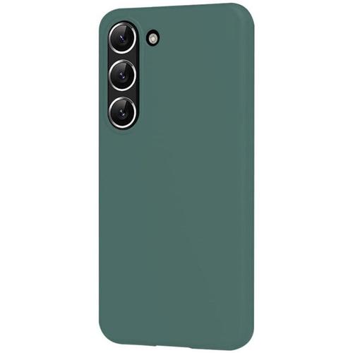 Husa de protectie Lemontti Silicon Soft Slim pentru Samsung Galaxy S23 Plus, Verde 1 Husa de protectie Lemontti Silicon Soft Slim pentru Samsung Galaxy S23 Plus, Verde