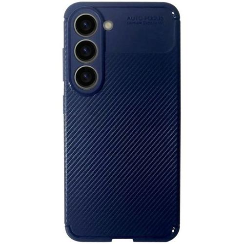 Husa de protectie Devia Carbon Fiber Texture Shockproof pentru Samsung Galaxy S23 Plus, Albastru 1 Husa de protectie Devia Carbon Fiber Texture Shockproof pentru Samsung Galaxy S23 Plus, Albastru