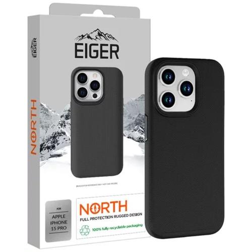 Husa de protectie Eiger North Case pentru iPhone 15 Pro, Negru 1 Husa de protectie Eiger North Case pentru iPhone 15 Pro, Negru