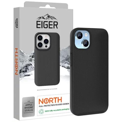 Husa de protectie Eiger North Case pentru iPhone 15 Plus, Negru 1 Husa de protectie Eiger North Case pentru iPhone 15 Plus, Negru