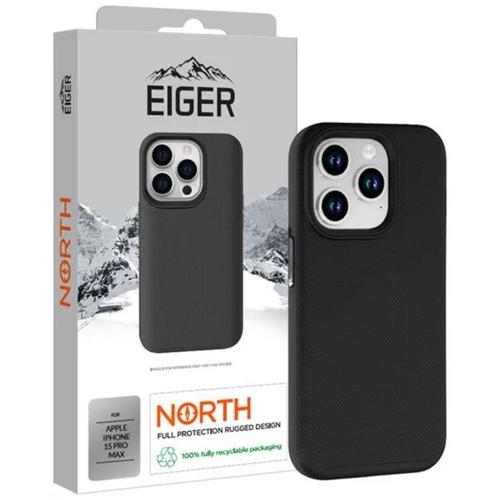 Husa de protectie Max Eiger North Case pentru iPhone 15 Pro Max, Negru 1 Husa de protectie Max Eiger North Case pentru iPhone 15 Pro Max, Negru