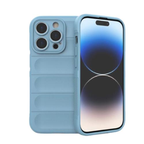 Husa Lemontti Magic Shield compatibila cu iPhone 14 Pro, Albastru 1 Husa Lemontti Magic Shield compatibila cu iPhone 14 Pro, Albastru