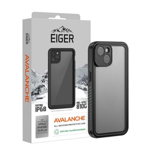 Husa Eiger Avalanche compatibila cu iPhone 15 Plus, Negru 1 Husa Eiger Avalanche compatibila cu iPhone 15 Plus, Negru