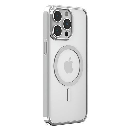 Husa Devia Glimmer Series Magnetic compatibila cu iPhone 15 Pro Max, Argintiu 1 Husa Devia Glimmer Series Magnetic compatibila cu iPhone 15 Pro Max, Argintiu