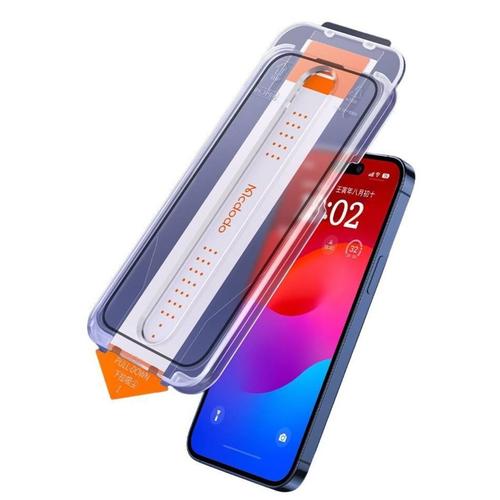 Folie Sticla Mcdodo compatibila cu iPhone 15 Plus, Transparent 1 Folie Sticla Mcdodo compatibila cu iPhone 15 Plus, Transparent