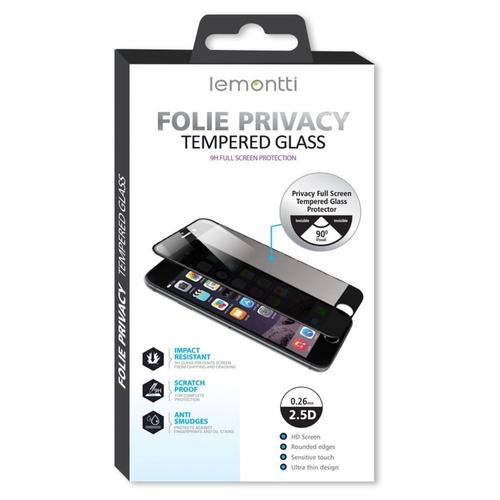 Folie Sticla Lemontti LEMFSPFFIXVP Privacy Full Fit compatibila cu iPhone 15 Pro (Negru) 1 Folie Sticla Lemontti LEMFSPFFIXVP Privacy Full Fit compatibila cu iPhone 15 Pro (Negru)