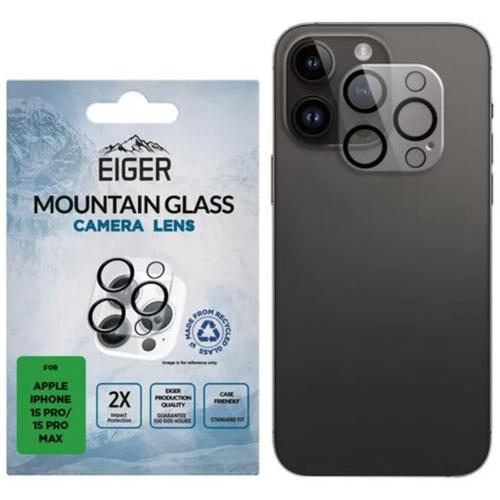 Folie de protectie Eiger 3D Mountain Glass ClearSticla pentru Camera iPhone 15 Pro / 15 Pro Max (Transparent) 1 Folie de protectie Eiger 3D Mountain Glass ClearSticla pentru Camera iPhone 15 Pro / 15 Pro Max (Transparent)