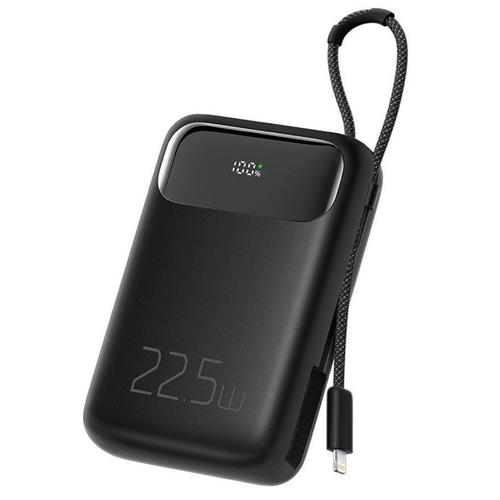 Acumulator Extern Mcdodo Digial Display 10000mAh, 22.5W, cablu Lightning inclus (Negru) 1 Acumulator Extern Mcdodo Digial Display 10000mAh, 22.5W, cablu Lightning inclus (Negru)