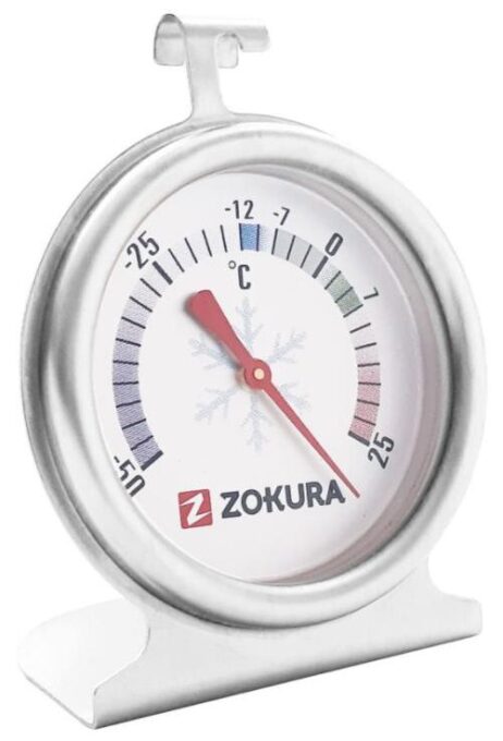 Termometru pentru frigider Zokura Z1189, -50°C / +25°C (Inox)