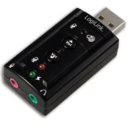 Adaptor de sunet LogiLink 7.1 Virtual UA0078 (Negru) 1 Adaptor de sunet LogiLink 7.1 Virtual UA0078 (Negru)