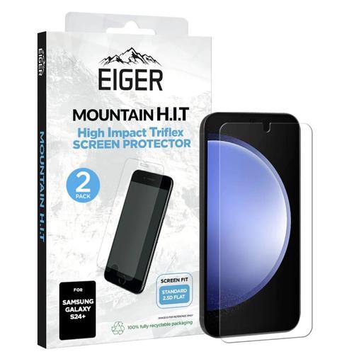 Folie Silicon Eiger Clear Triflex H.I.T pentru Samsung Galaxy S24 Plus Clear (Transparent) 1 Folie Silicon Eiger Clear Triflex H.I.T pentru Samsung Galaxy S24 Plus Clear (Transparent)