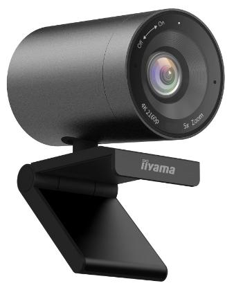 Camera Web iiyama UC-CAM10PRO-1, Microfon, 4k, 30fps, Zoom x5 (Negru) 1 Camera Web iiyama UC-CAM10PRO-1, Microfon, 4k, 30fps, Zoom x5 (Negru)