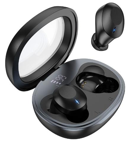 Casti True Wireless HOCO EQ3, Bluetooth (Negru) 1 Casti True Wireless HOCO EQ3, Bluetooth (Negru)