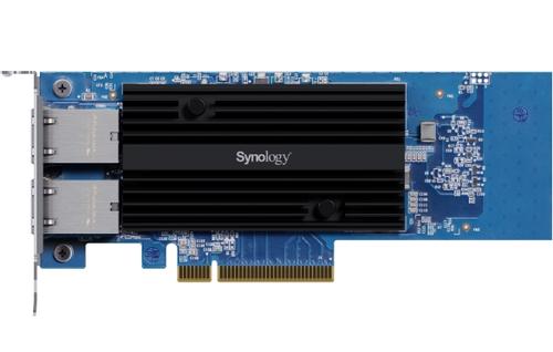 Placa de retea Synology 10GbE, Dual-Port, pentru servere Synology (Albastru) 1 Placa de retea Synology 10GbE, Dual-Port, pentru servere Synology (Albastru)