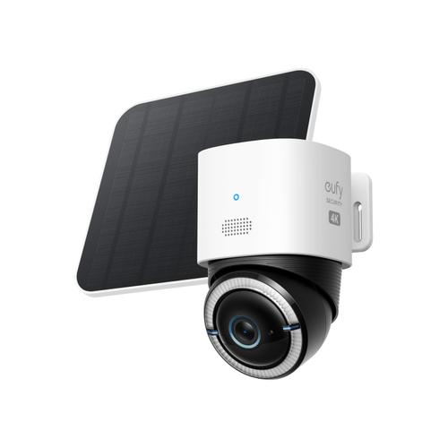 Camera supraveghere video eufy 4G LTE Cam S330, cu Panou Solar, 4K UHD Pan/Tilt, WiFi, AI (Alb) 1 Camera supraveghere video eufy 4G LTE Cam S330, cu Panou Solar, 4K UHD Pan/Tilt, WiFi, AI (Alb)