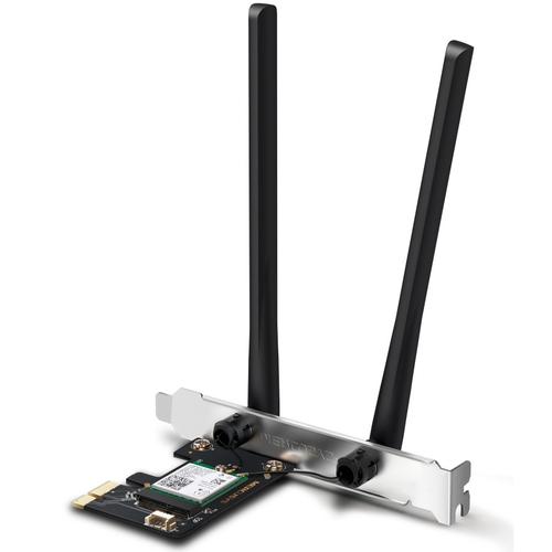 Placa de retea Wi-Fi Bluetooth Mercusys MA86XE, adaptor PCIe, Wi-Fi 6, AX3000, Wi-Fi Dual-Band, Bluetooth 5.2 1 Placa de retea Wi-Fi Bluetooth Mercusys MA86XE, adaptor PCIe, Wi-Fi 6, AX3000, Wi-Fi Dual-Band, Bluetooth 5.2