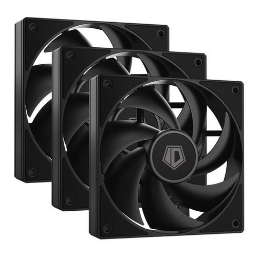 Set 3 ventilatoare ID-Cooling AF-125, 120mm (Negru) 1 Set 3 ventilatoare ID-Cooling AF-125, 120mm (Negru)
