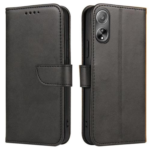 Husa Lemontti Book Magnetic Wallet compatibila cu Oppo A98 (Negru) 1 Husa Lemontti Book Magnetic Wallet compatibila cu Oppo A98 (Negru)