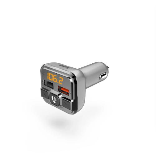 Modulator FM 14165, Bluetooth, MicroSD, USB, hands-free (Argintiu) 1 Modulator FM 14165, Bluetooth, MicroSD, USB, hands-free (Argintiu)