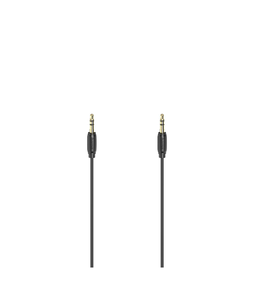 Cablu audio Hama 205264, jack 3.5mm (Negru) 1 Cablu audio Hama 205264, jack 3.5mm (Negru)