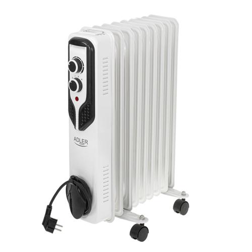 Radiator electric Adler AD7816, 2000 W, 9 elementi (Alb) 1 Radiator electric Adler AD7816, 2000 W, 9 elementi (Alb)