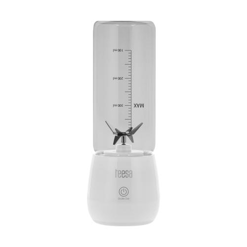 Blender fara fir Teesa TSA3543, 6 lame, 100 W, 450 ml (Alb)