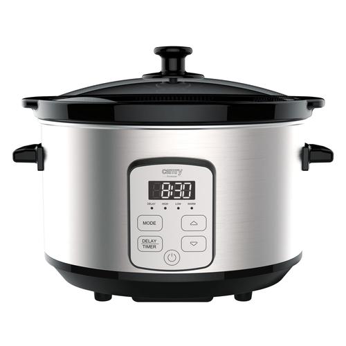 Slow cooker CAMRY CR6414, 4.7 l, 270 W (Argintiu) 1 Slow cooker CAMRY CR6414, 4.7 l, 270 W (Argintiu)