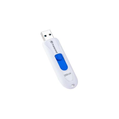 Stick USB, Transcend, 256 GB, Alb 1 Stick USB, Transcend, 256 GB, Alb