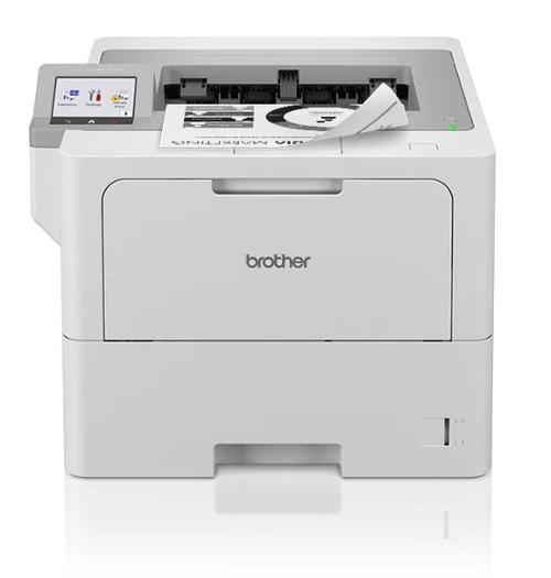 Imprimanta Laser Brother HL-L6410DN, A4, Monocrom, 50 ppm, USB, Retea, Wireless (Alb)