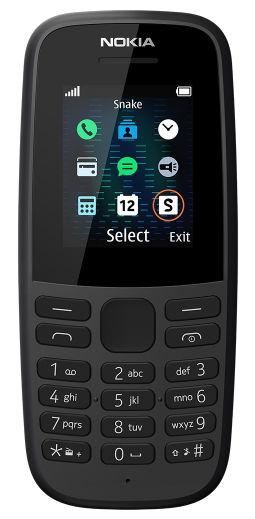 Telefon mobil Nokia 105 (2019), Dual Sim (Negru) 1 Telefon mobil Nokia 105 (2019), Dual Sim (Negru)
