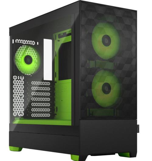 Carcasa Fractal Design Pop Air RGB Green Core, Middle Tower (Negru/Verde) 1 Carcasa Fractal Design Pop Air RGB Green Core, Middle Tower (Negru/Verde)