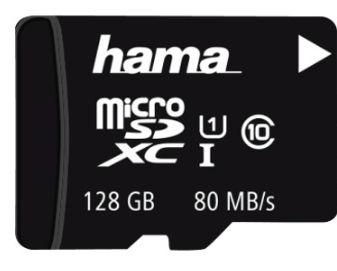 Card de memorie Hama 124158, microSDXC, 128GB, Clasa 10, + Adaptor SD 1 Card de memorie Hama 124158, microSDXC, 128GB, Clasa 10, + Adaptor SD