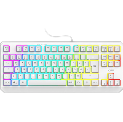 Tastatura Gaming HAMA uRage Exodus 220 TKL, RGB, Layout US (Alb) 1 Tastatura Gaming HAMA uRage Exodus 220 TKL, RGB, Layout US (Alb)